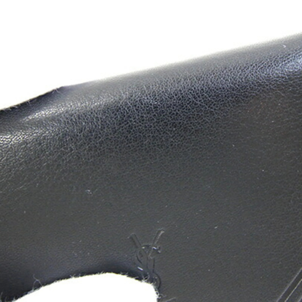 Saint Laurent Wallet/Coin Case, Black Leather, Mini Wallet, Compact YSL Old S... - Picture 5 of 7
